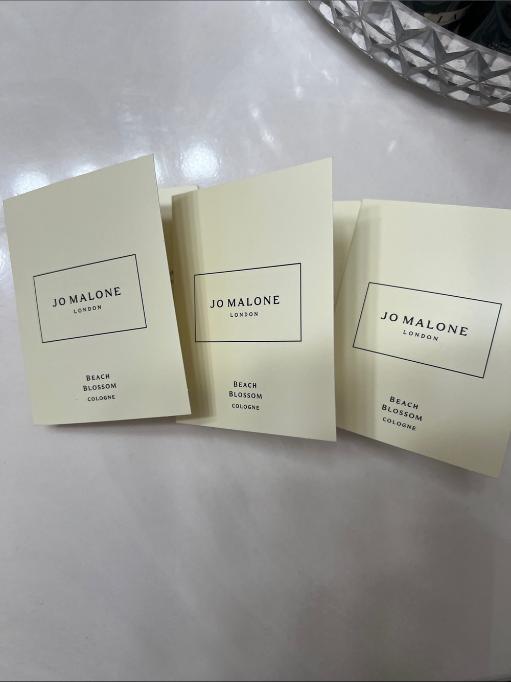 Jo Malone Beach Blossom 3 sample sizes
